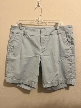 J. Crew Pale Blue Chino Bermuda Shorts